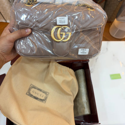 GG Marmont Sling/Shoulder Bag- Beige