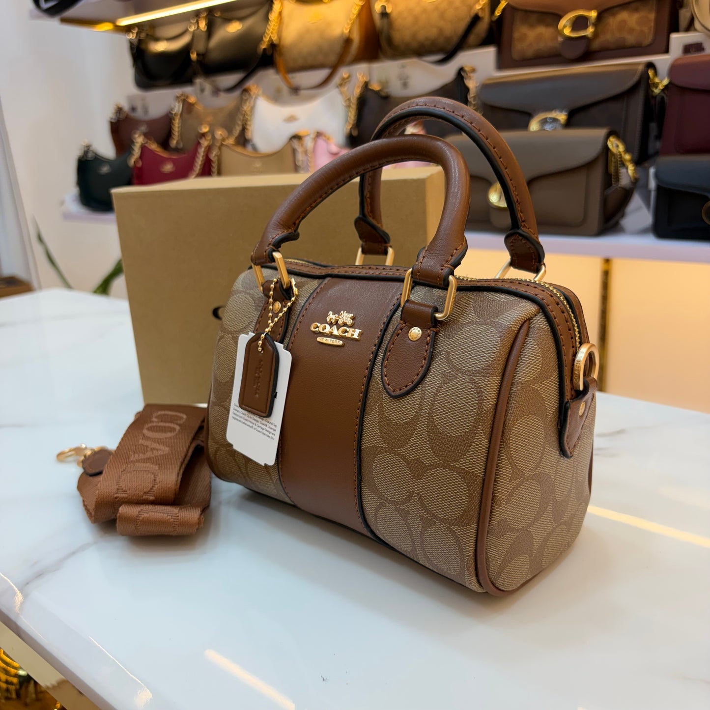 COCH ROWAN SPEEDY BAG - Apricot