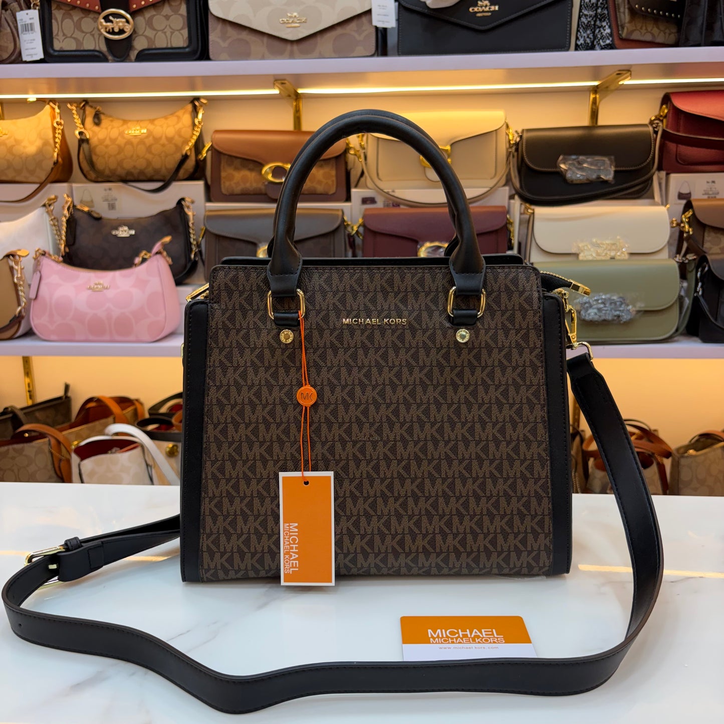 MK Satchel - Black