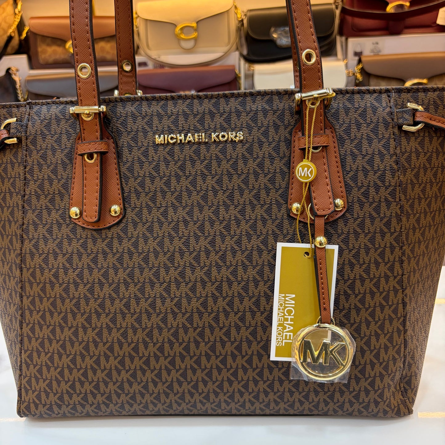 MK Voyager Tote - Brown