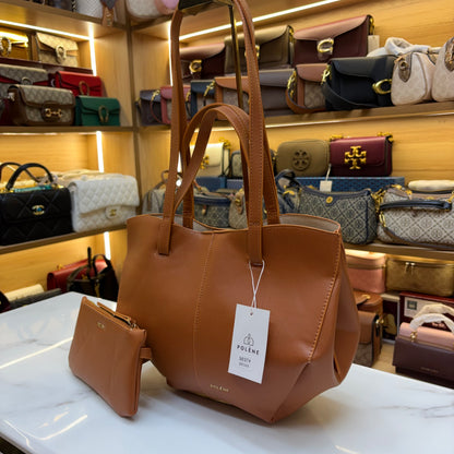Polene Tote Bag - Tan