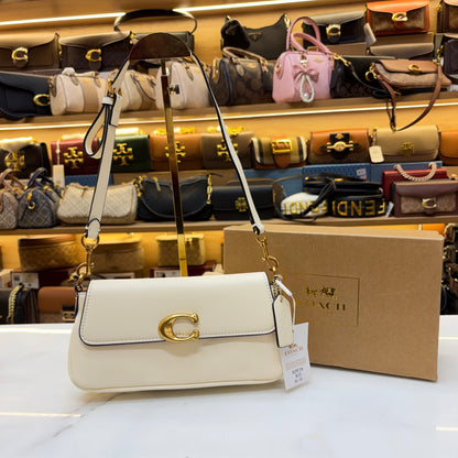 Coch Jet Shoulder/Crossbody Bag - Cream