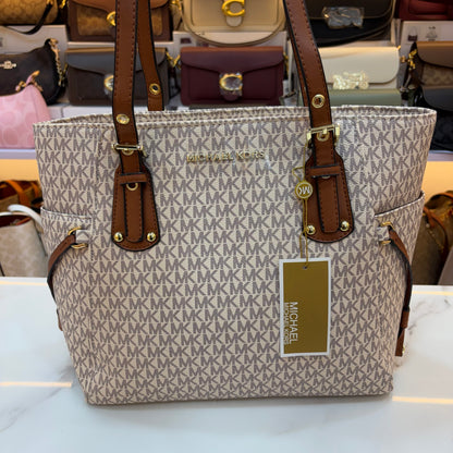 MK Voyager Tote - Creme