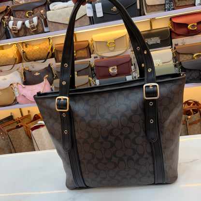 COCH ASHTON LARGE TOTE - Coffee