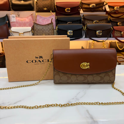 CH Clutch Sling - Tan Apricot