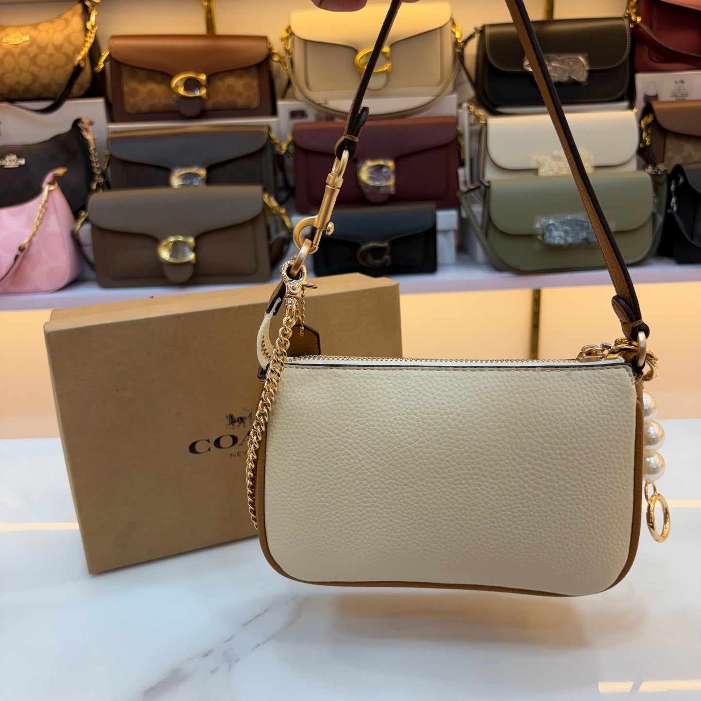COCH Nolita Sling/Shoulder Bag - Cream