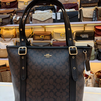 COCH ASHTON LARGE TOTE - Coffee