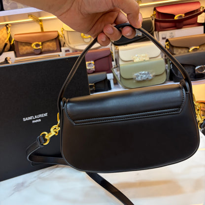 YSL Voltaire Handbag - Black