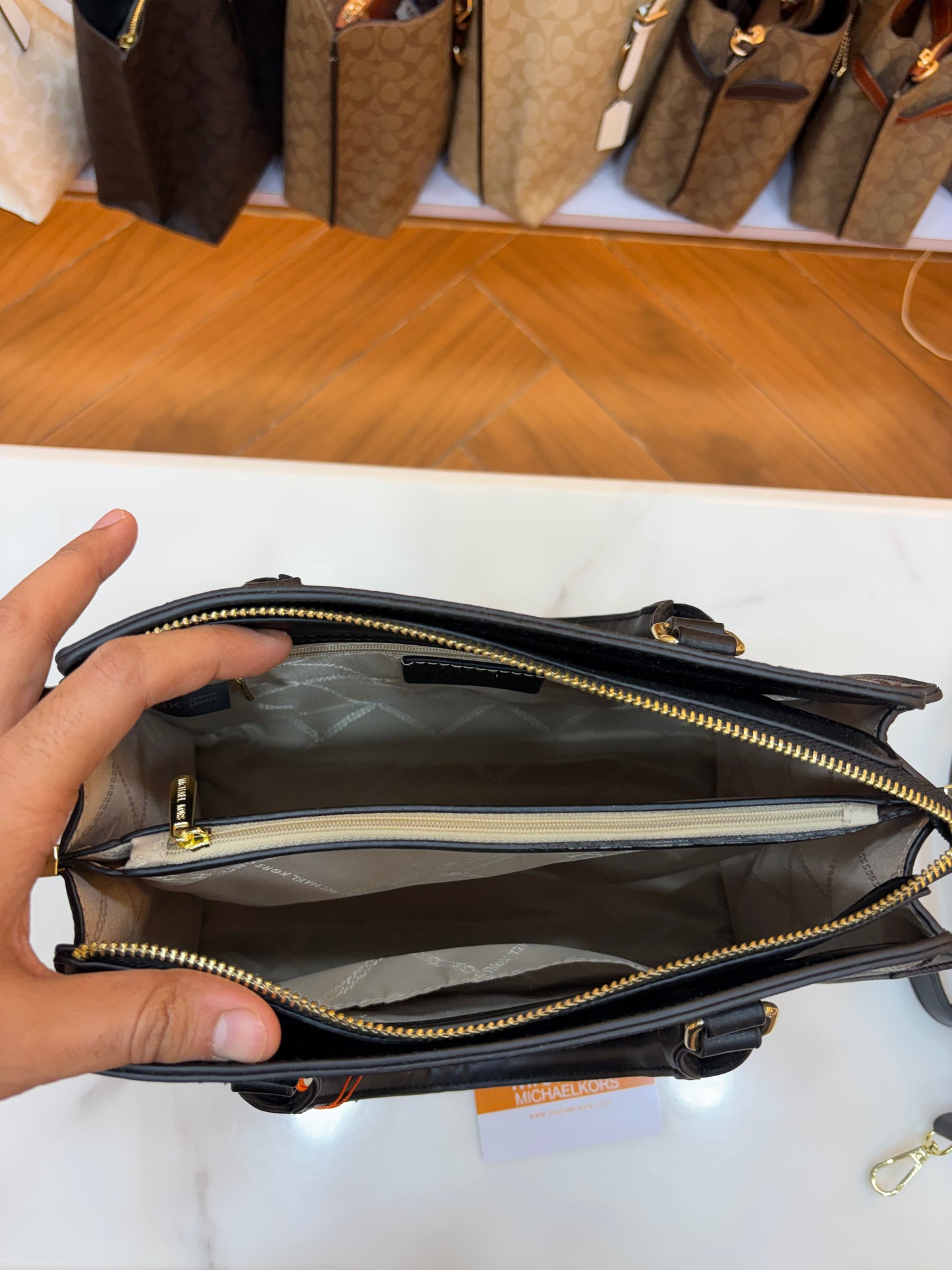 MK Satchel - Black