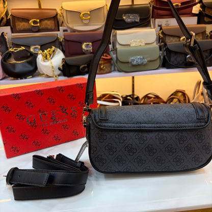 GUS Grey & Black Dea Crossbody Bag