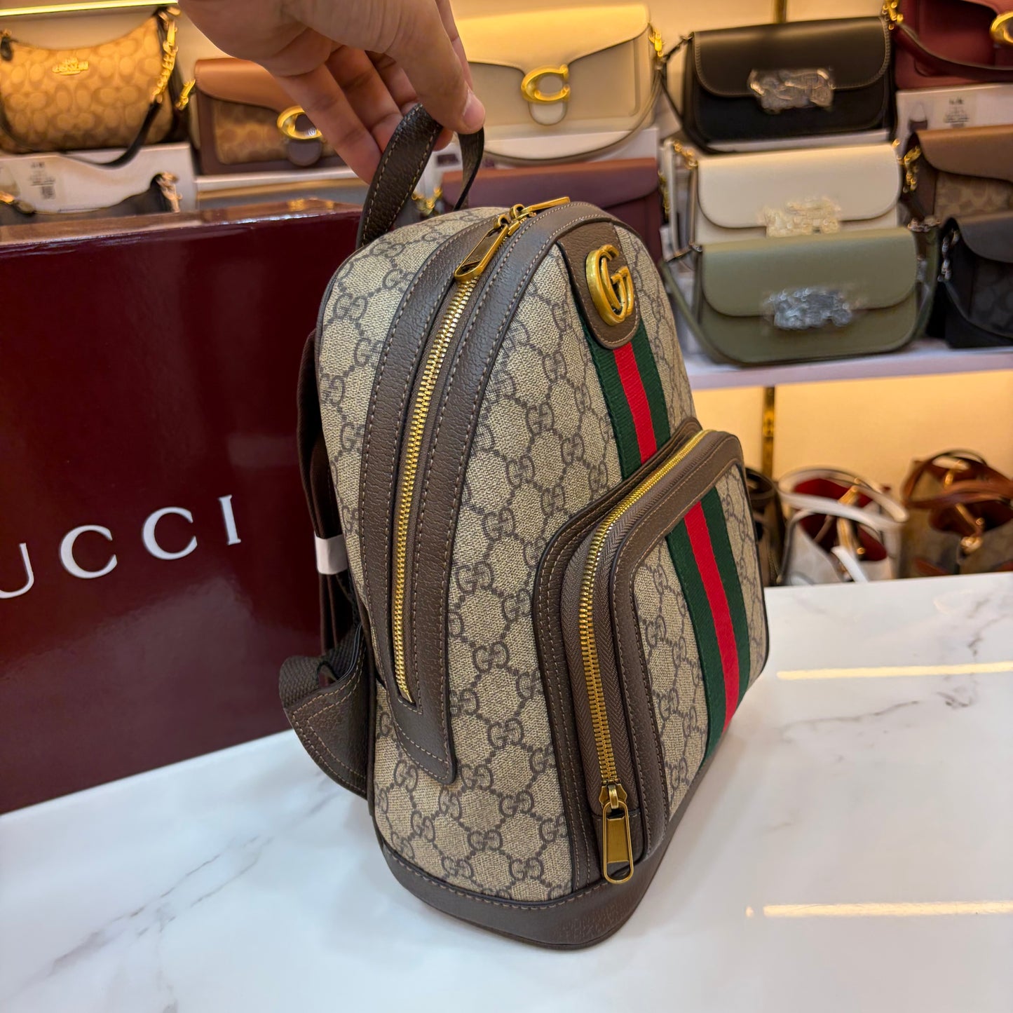 GG Bagpack - Monogram