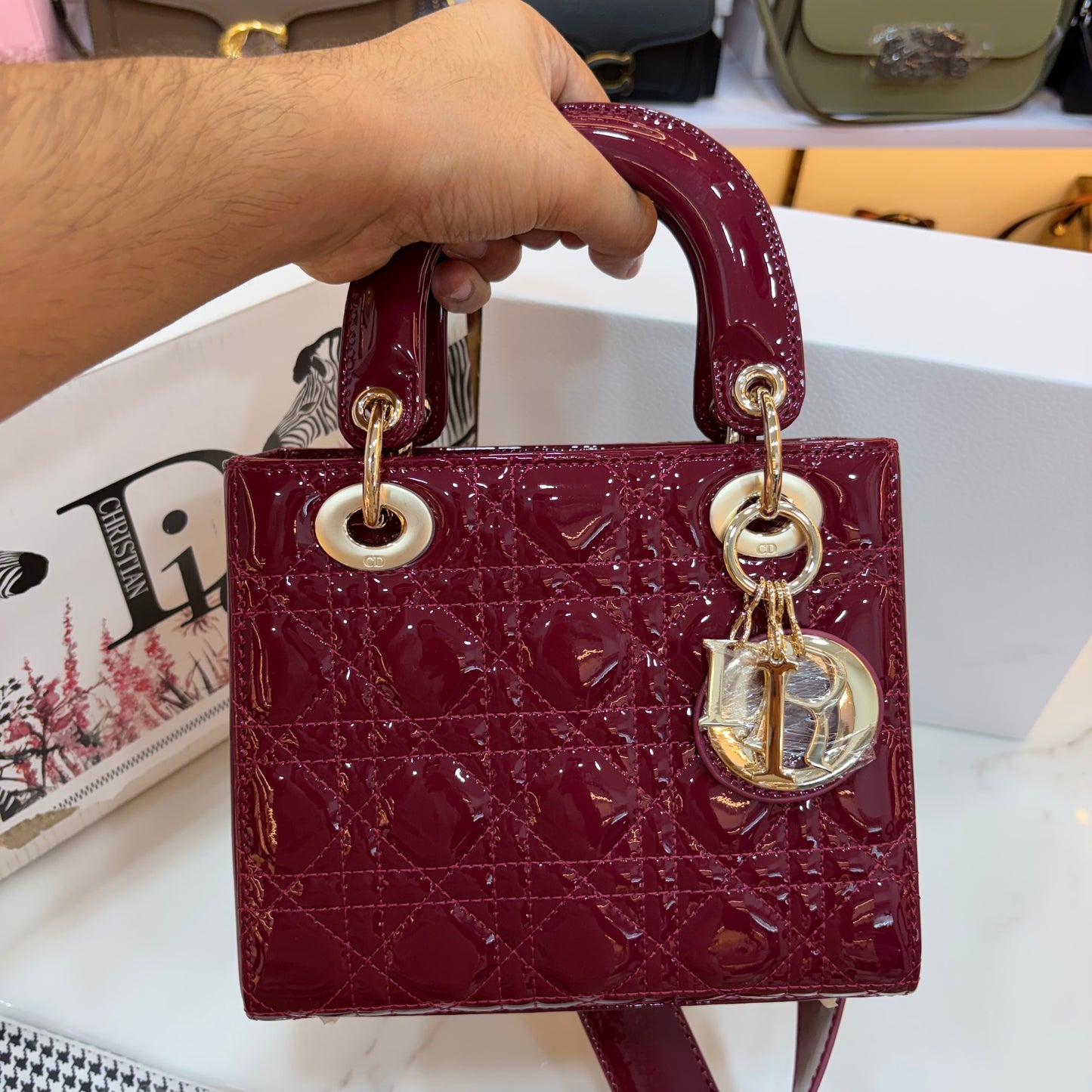 CD My Lady - Glossy Red (Medium Size)