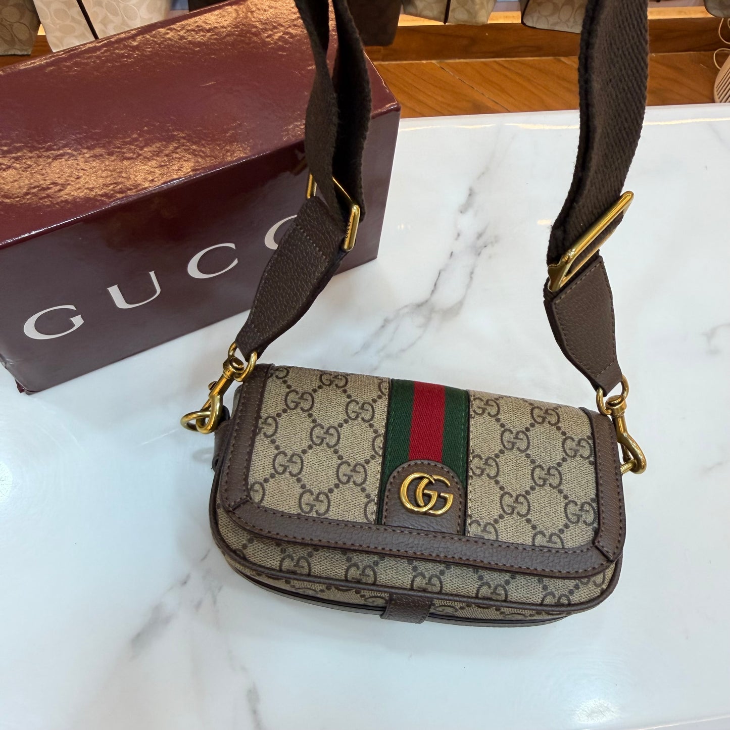 GG Ophidia Shoulder/Crossbody Bag - Signature