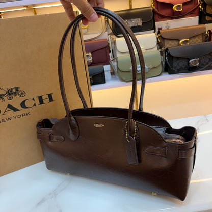 COCH Empire Carryall 34 Shoulder Bag - Brown