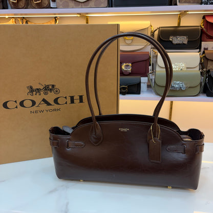 COCH Empire Carryall 34 Shoulder Bag - Brown