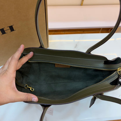COCH Empire Carryall 34 Shoulder Bag - Olive