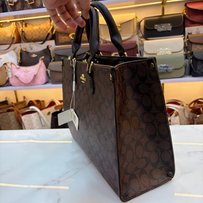 COCH MAGGIE Medium TOTE - Coffee