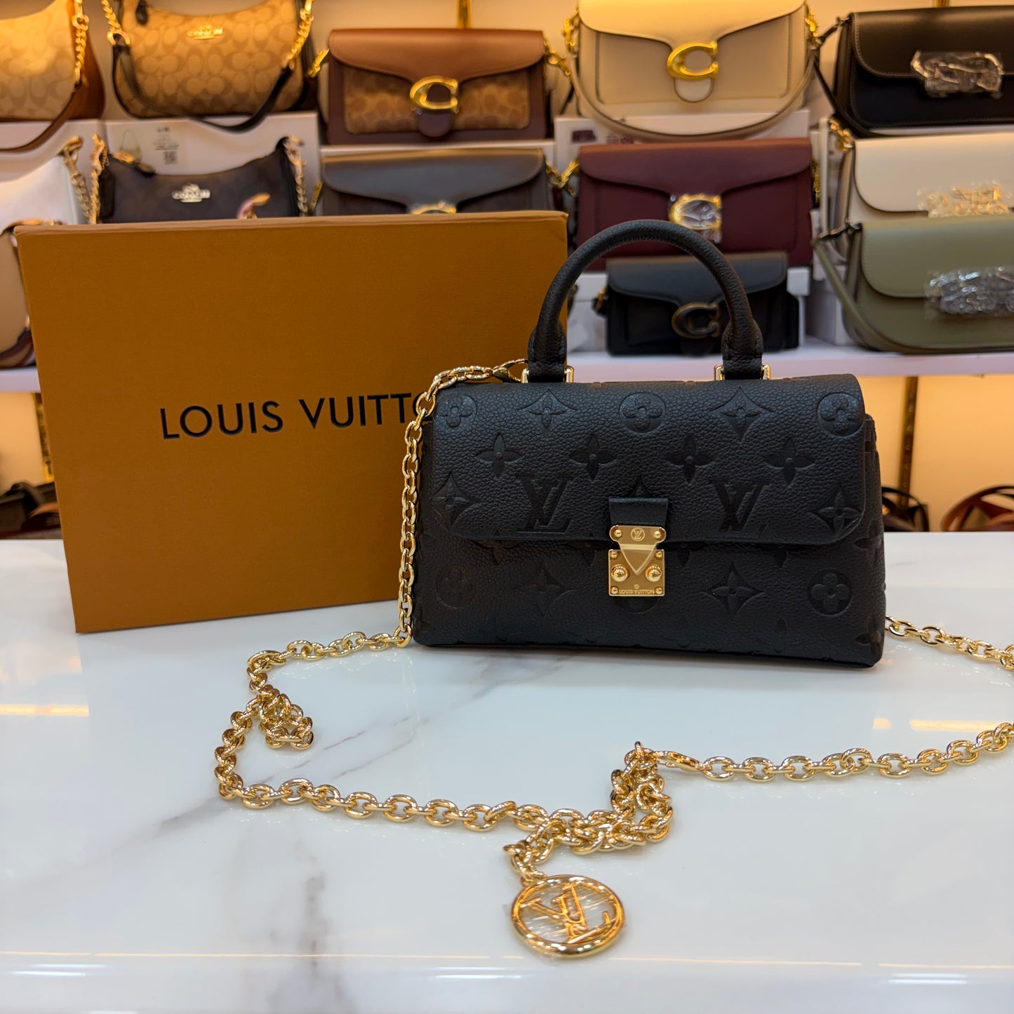 LV Nano Madeleine - White Monogram
