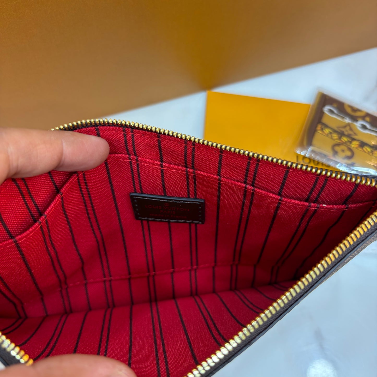 LV Neverfull MM Tote Bag - Double Box