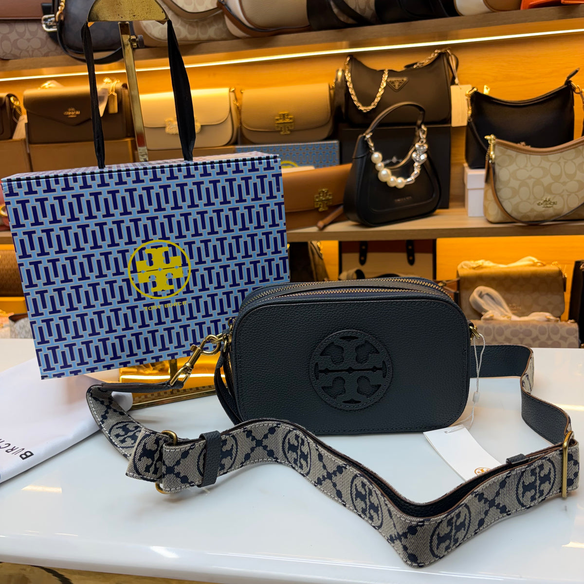 TB Miller Crossbody Bag - Navy
