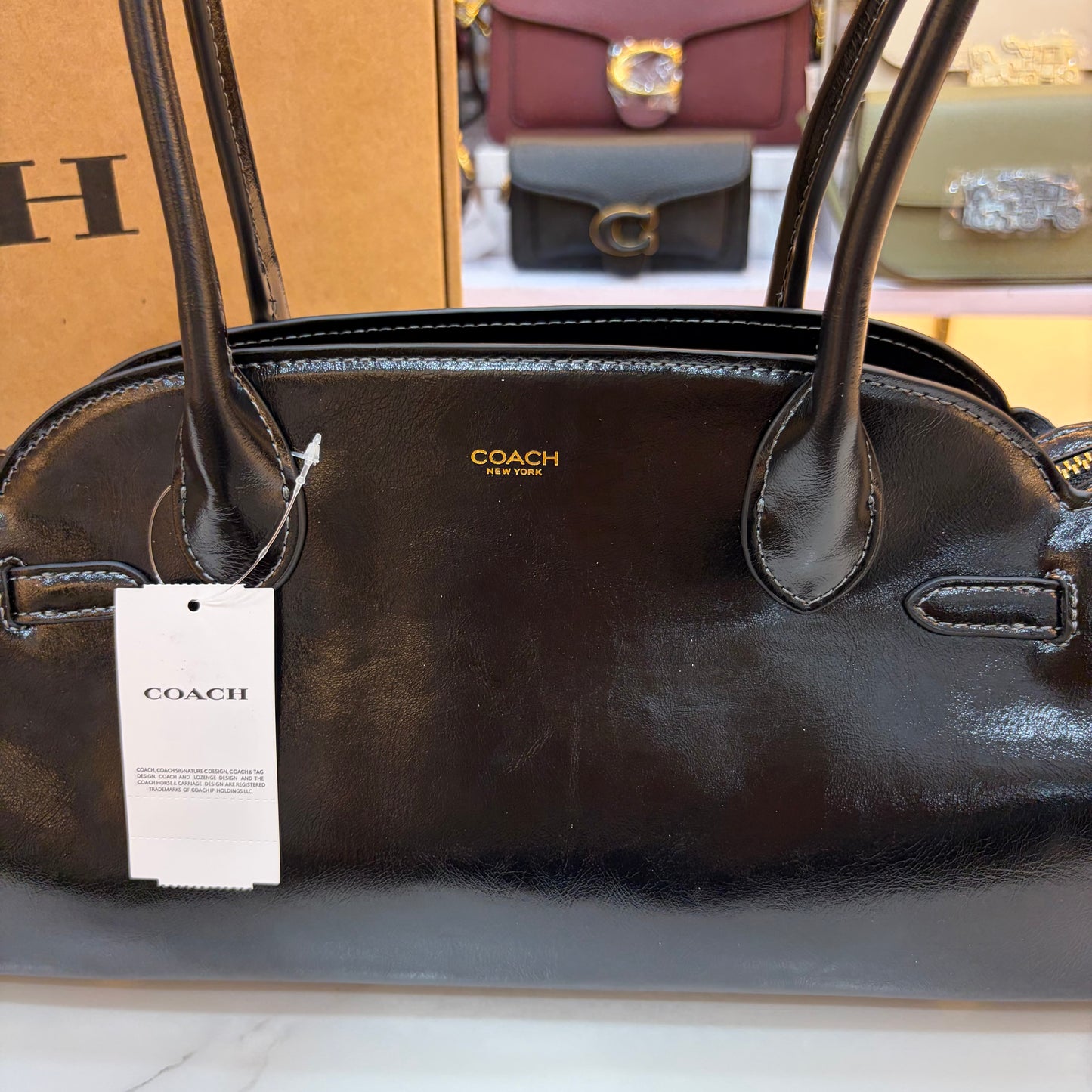 COCH Empire Carryall 34 Shoulder Bag - Black