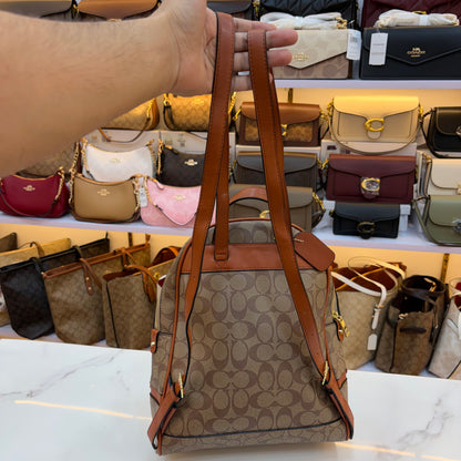 COCH BAGPACK - Tan Apricot