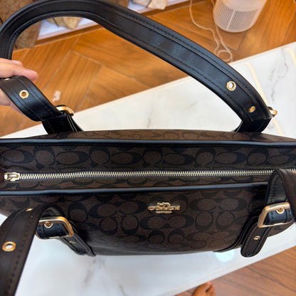 COCH ASHTON LARGE TOTE - Coffee