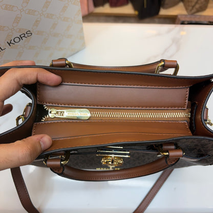 MK Hamilton Medium Satchel - Coffee