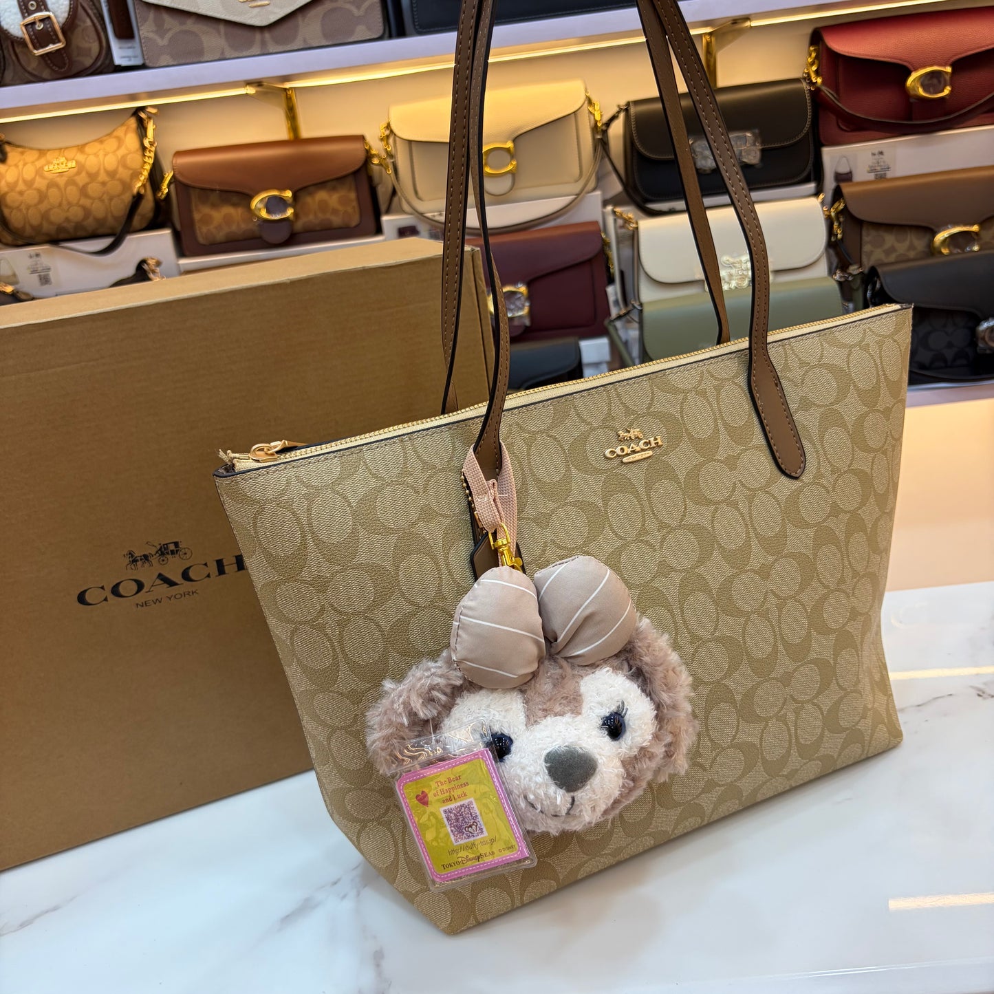 COCH Gallery Tote Bag- Light Apricot