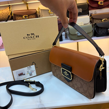 COCH Morgan Shoulder Bag - Colorblock Signature