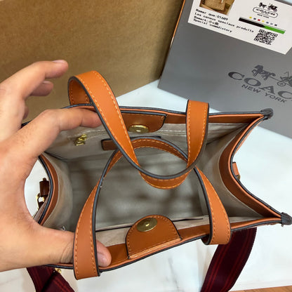COCH Fields Crossbody/Shoulder Bag - Tan Signature