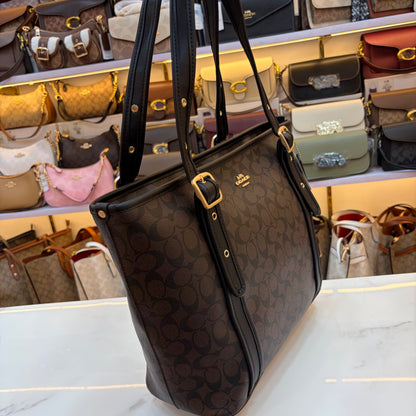 COCH ASHTON LARGE TOTE - Coffee