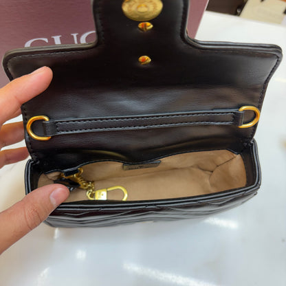 GG Mini Marmont - Black (Ultra Premium)