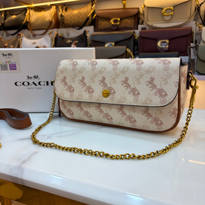COCH Brook Flap Chain Bag - Signature