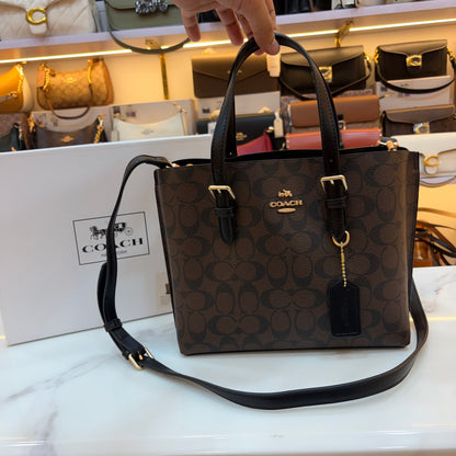COCH MOLLIE Handbag - Medium (Coffee Black)