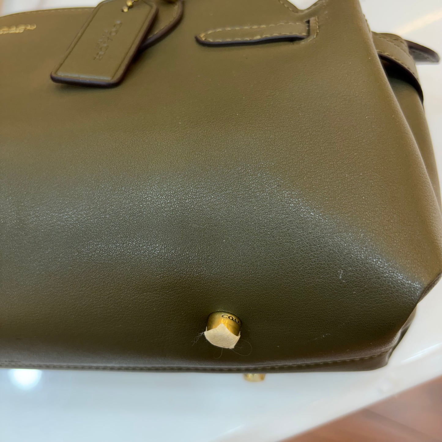 COCH Empire Carryall 34 Shoulder Bag - Olive