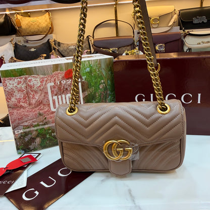 GG Marmont Sling/Shoulder Bag- Beige