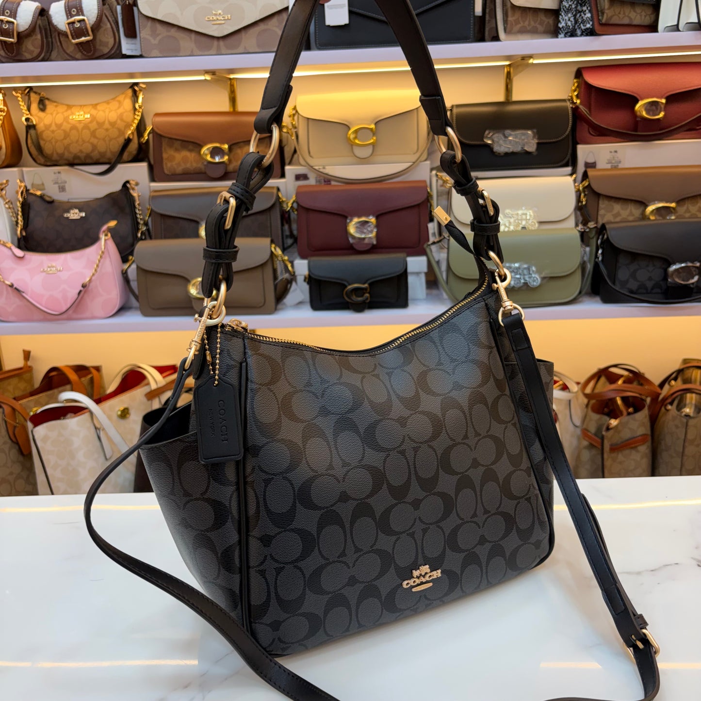 COCH LAUREL Shoulder Bag - Black