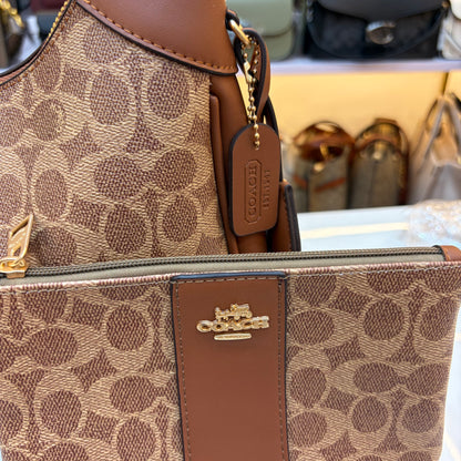 COCH JULIET HANDBAG With Wallet - Apricot