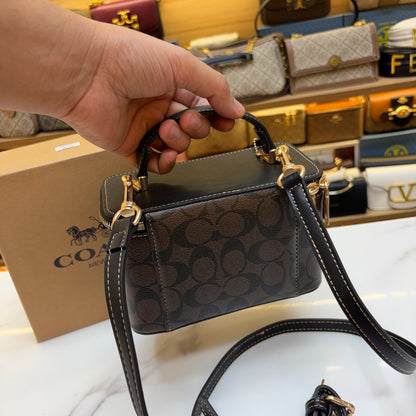 Coch Rainer Crossbody Bag - Coffee Colour