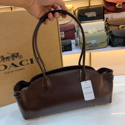 COCH Empire Carryall 34 Shoulder Bag - Brown