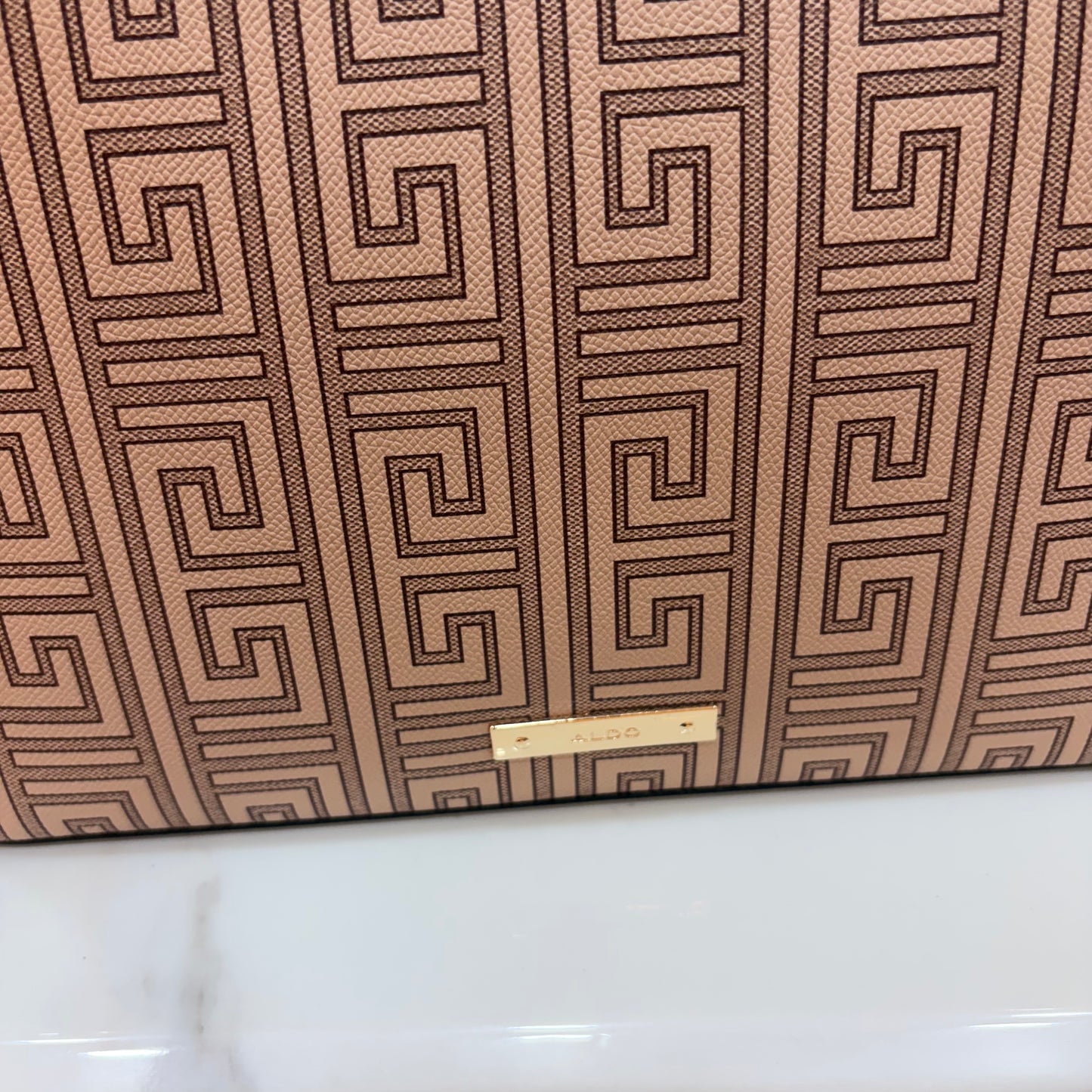 Ald Large Tote Bag - Tan Colour