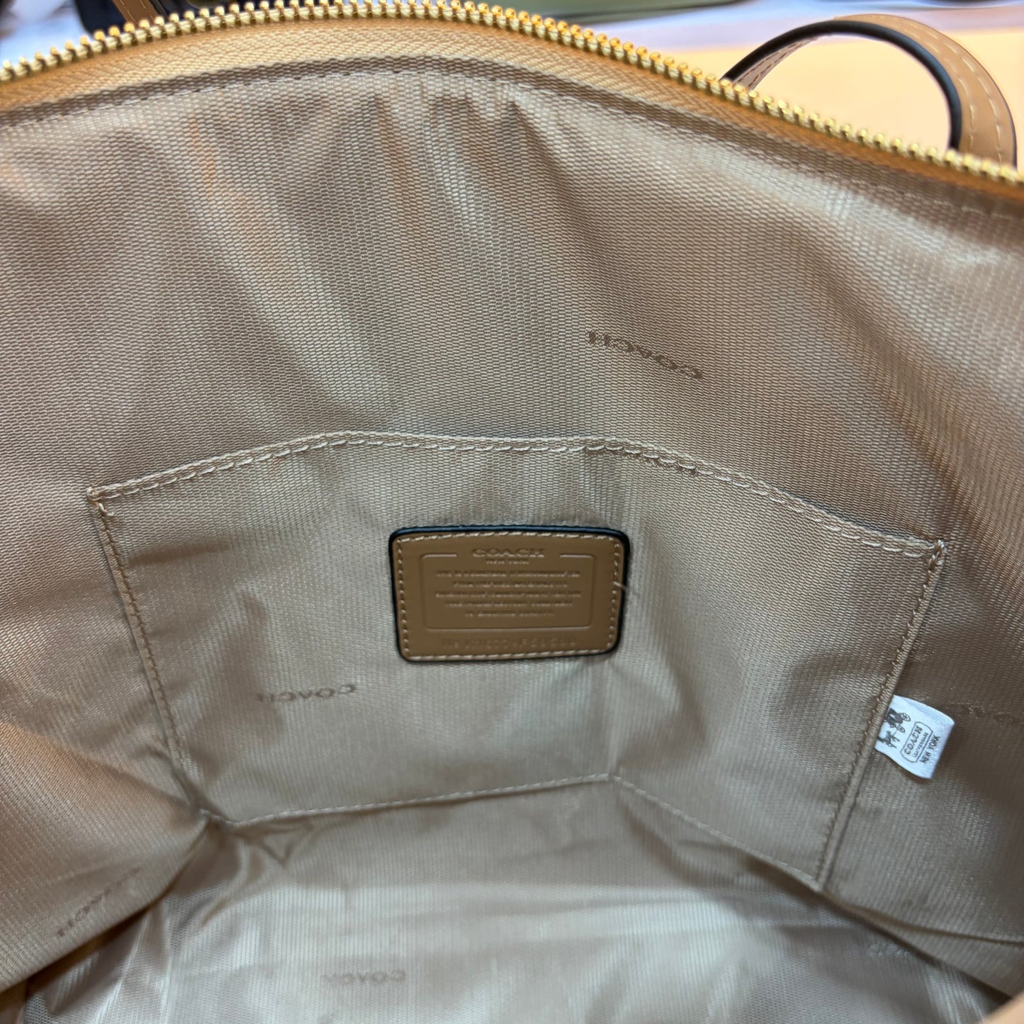 COCH CITY TOTE BAG - Apricot