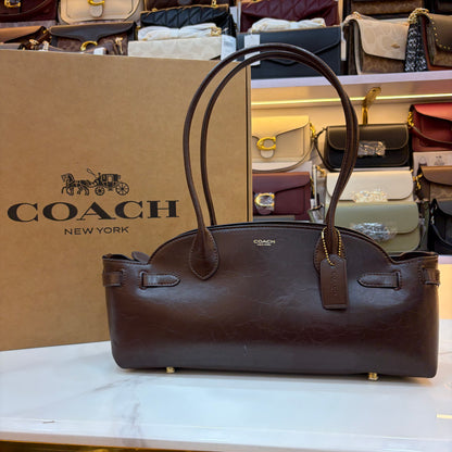 COCH Empire Carryall 34 Shoulder Bag - Brown