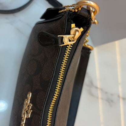 COCH TERI Sling/Shoulder Bag - Coffee