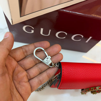GG Diana Crossbody Bag (Double Box Packaging) - Red