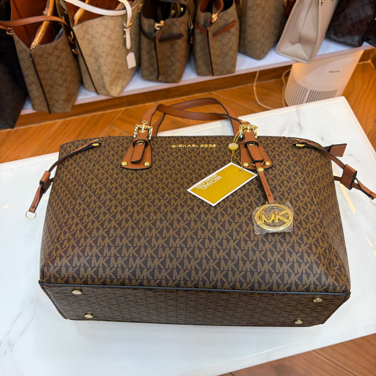 MK Voyager Tote - Brown
