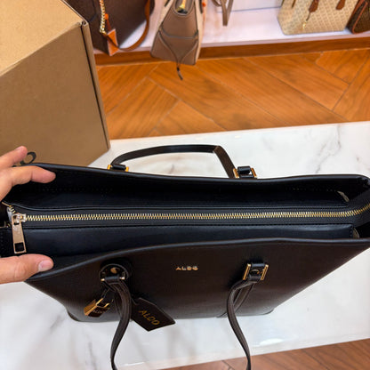 Ald Large Tote Bag - Midnight Black