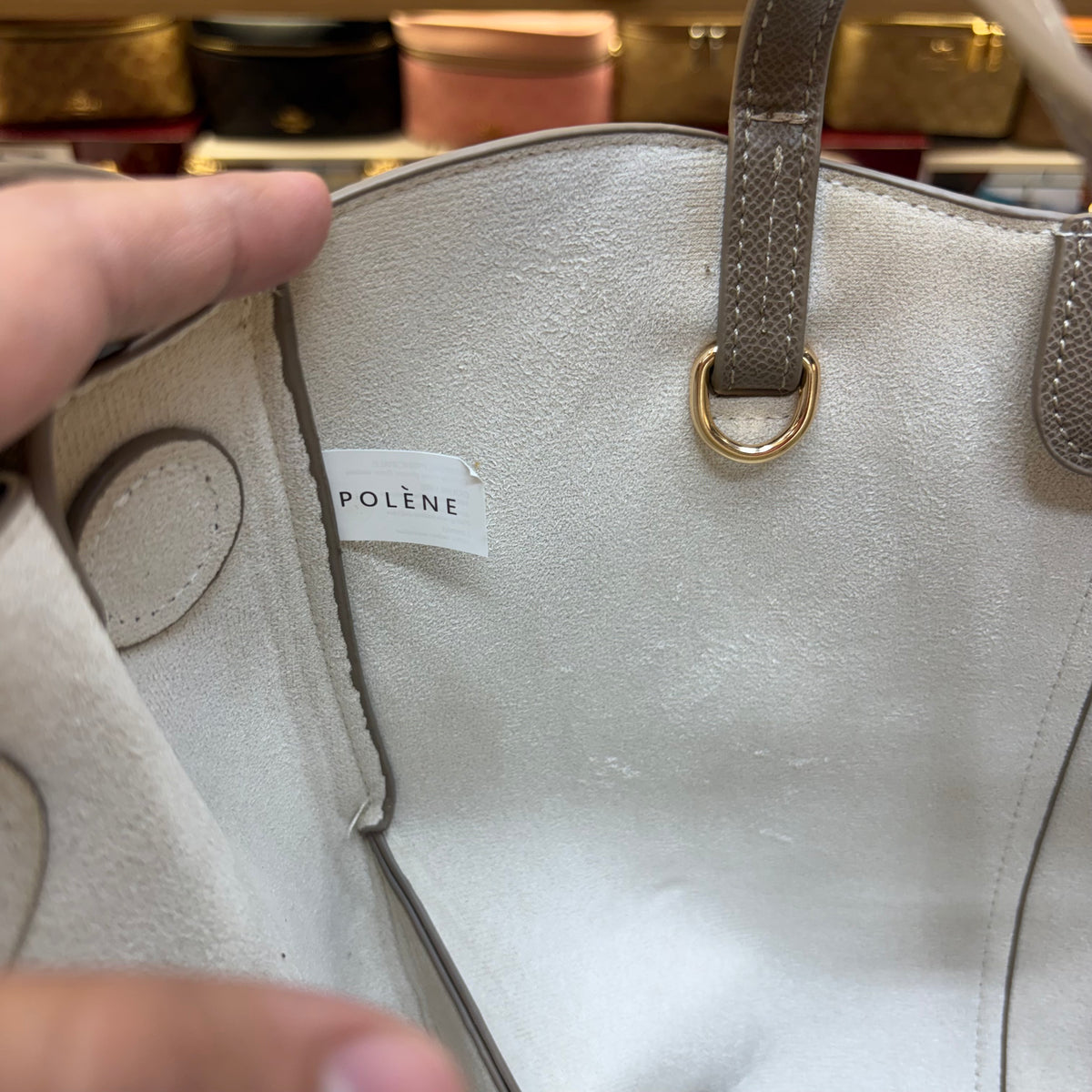 Polene Tote Bag - Taupe