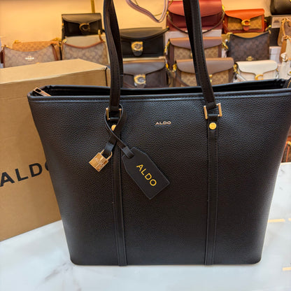 Ald Large Tote Bag - Midnight Black